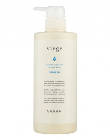 Шампунь восстанавливающий для волос и кожи головы Viege Shampoo, Lebel 2