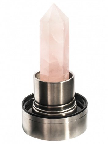 Бутылка для обогащения воды с кристаллом розового кварца, Beauty Style, 700 мл 2