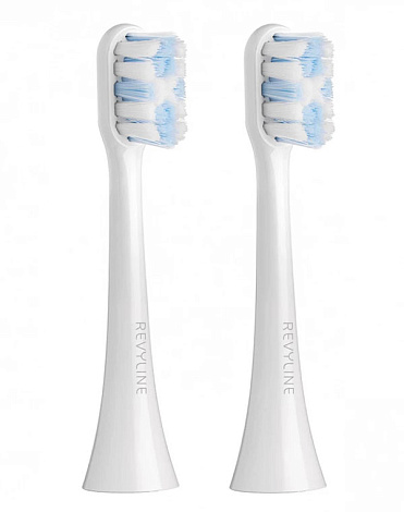 Насадки на электрическую зубную щетку RL045, цвет белый (2 шт.), Revyline 1