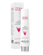 Маска омолаживающая с комплексом минеральных грязей Anti-Aging Mud Mask, ARAVIA Professional, 100 мл Маска омолаживающая с комплексом минеральных грязей Anti-Aging Mud Mask, ARAVIA Professional, 100 мл