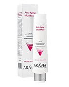 Маска омолаживающая с комплексом минеральных грязей Anti-Aging Mud Mask, ARAVIA Professional, 100 мл