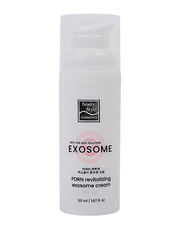 Восстанавливающий омолаживающий крем с экзосомами и PDRN, SPF 30 PDRN Revitalizing Exosome Cream Beauty Style, 50 мл 1