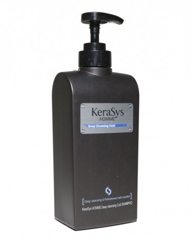Шампунь мужской для волос Освежающий KeraSys, 550 мл 2