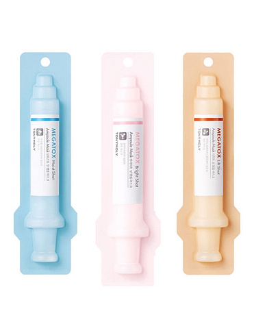 Маска для лица ампульная MegaTox Shot Ampoule Mask Tony Moly, 30 мл 1