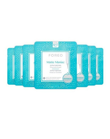 Маска для лица для жирной кожи Matte Maniac Mask, Foreo, 6 шт х 6 г 4