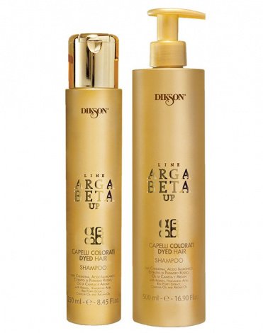 Шампунь для окрашенных волос с кератином Shampoo Argabeta Up Capelli Colorati, Dikson 1
