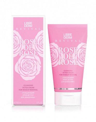 Очищающий крем-детокс 150мл Rose de rose Librederm 1