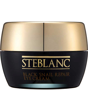 Крем для ухода за кожей вокруг глаз с муцином Черной улитки Black Snail Repair Eye Cream Steblanc 1