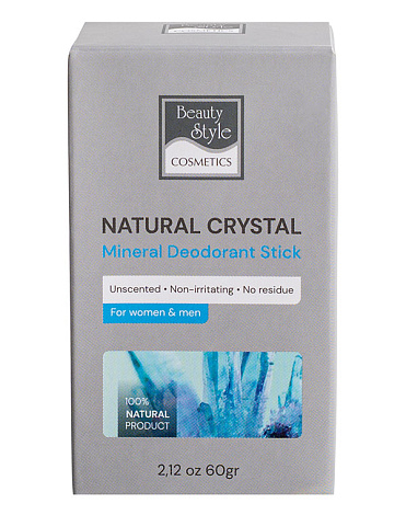 Дезодорант кристалл натуральный без запаха для женщин и мужчин, Beauty Style, 60 г 3