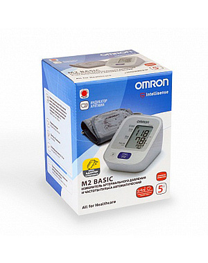 Тонометр с адаптером M 2 Basic (HEM - 7121 - ARU), OMRON 2