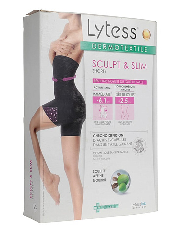 Шорты Lytess "Sculpt&Slim" с завышенной талией, чер. (XXL) 3