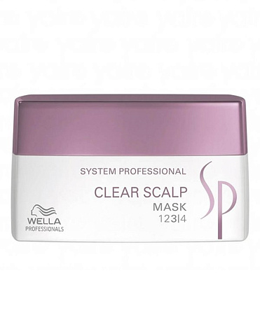 Маска против перхоти Clear Scalp Mask, Wella SP 1