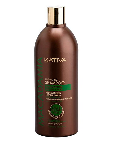 Интенсивно увлажняющий шампунь для нормальных и поврежденных волос MACADAMIA, Kativa, 550мл 2