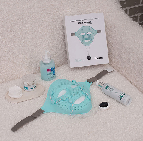 Массажер-маска миостимулятор для лица Biolift iFace, Gezatone 13