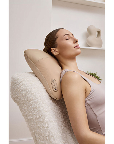 Массажная подушка беспроводная Coffee Cream AMG406, Gezatone 7