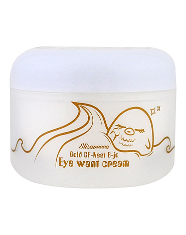 Крем для век на основе ласточкиного гнезда Gold CF Nest B-JO Eye Want Cream Elizavecca, 100 мл 1