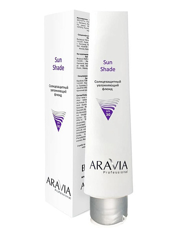 Солнцезащитный увлажняющий флюид (для лица) Sun Shade SPF-30, ARAVIA Professional, 100 мл 1