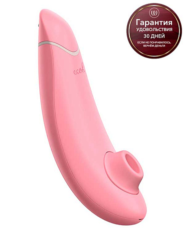 Экологичный стимулятор с уникальной технологией Pleasure Air  Eco, розовый, Womanizer 1