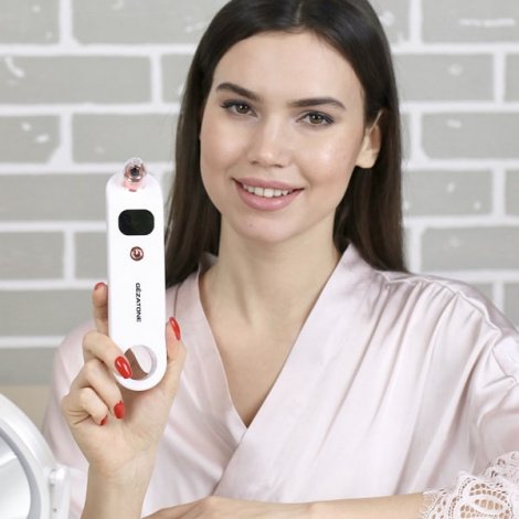 Аппарат для вакуумной чистки кожи лица Vacu Silky Skin Gezatone  9