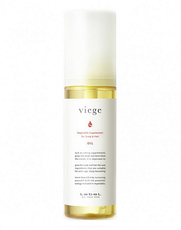 Масло для восстановления волос Viege Oil, Lebel, 90 мл 1