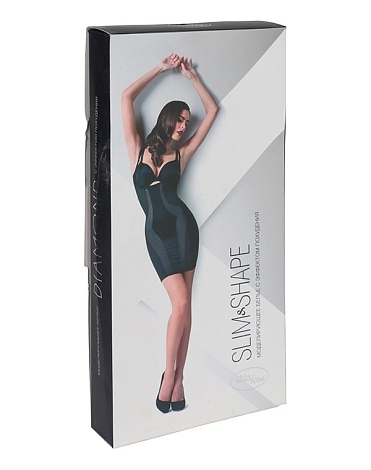 Корректир. белье Slim'n'Shape Diamond Half Slip (юбка) черн., р. XL, Gezatone. 4