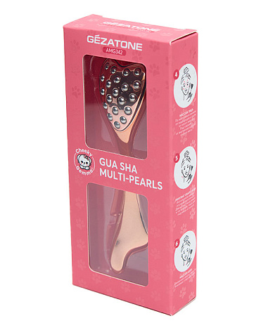 Гуаша массажер для лица и шеи «Gua Sha Multi-Pearls AMG342», CHEEKY GEMMY, Gezatone 2