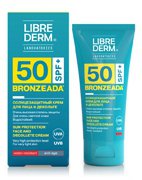 Крем для лица и зоны декольте солнцезащитный SPF50 Bronzeada, Librederm, 50 мл Крем для лица и зоны декольте солнцезащитный SPF50 Bronzeada, Librederm, 50 мл