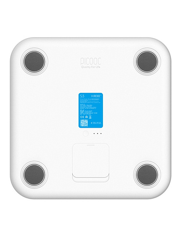 Умные диагностические весы с Wi-Fi S3 White Picooc, белые 6