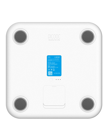 Умные диагностические весы с Wi-Fi S3 White Picooc, белые 6