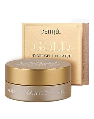 Набор гидрогелевых патчей для век Золото Gold Hydrogel eye Patch, Petitfee, 60 шт 1