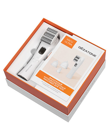 Вакуумный антицеллюлитный массажер для тела VACU ULTRA, Gezatone 12