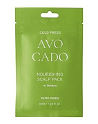 Маска для кожи головы питательная с маслом авокадо и экстр банана Nourishing Scalp Pack 50 мл Rated Green Маска для кожи головы питательная с маслом авокадо и экстр банана Nourishing Scalp Pack 50 мл Rated Green