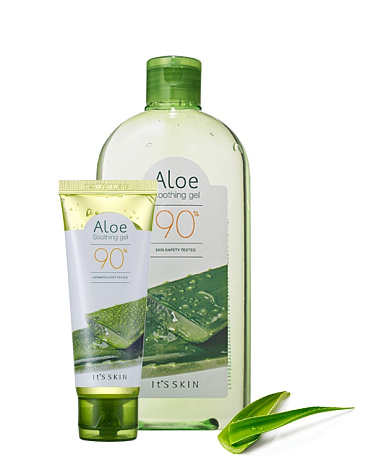 Освежающий гель "Aloe 90%", It's Skin 3