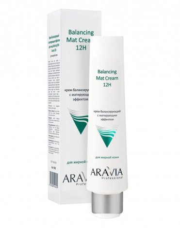 Крем для лица балансирующий с матирующим эффектом, ARAVIA Professional, 100 мл 1