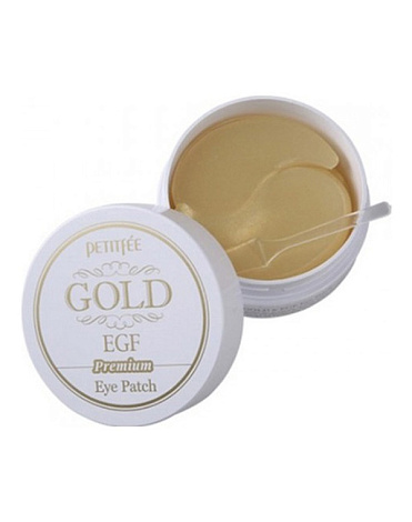 Набор гидрогелевых патчей для век Золото EGF Premium Gold & EGF Hydrogel eye Patch, Petitfee, 60 шт 2