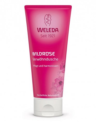 Розовый нежный гель для душа, Weleda 1