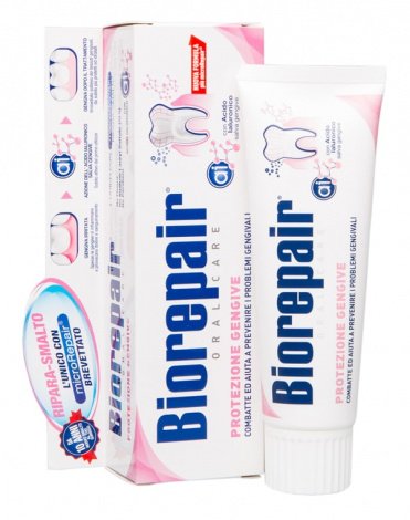 Зубная паста для защиты дёсен Protezione Gengive Gum Protection, Biorepair, 75 мл 1