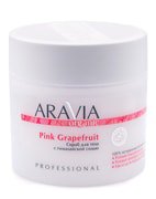 Скраб для тела с гималайской солью Pink Grapefruit, ARAVIA Organic, 300 мл