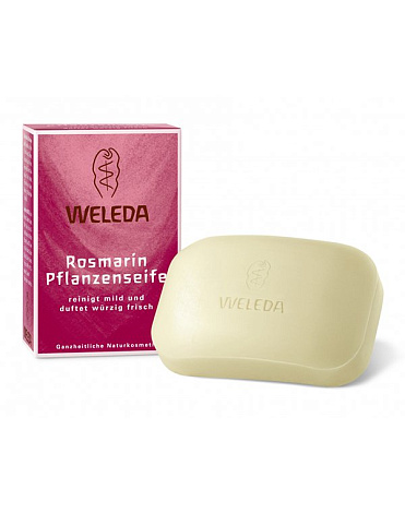 Розмариновое растительное мыло, Weleda 1