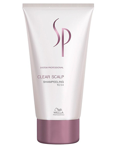 Шампунь-пилинг против перхоти Clear Scalp Shampeeling, Wella SP 1