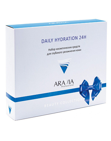 Набор для глубокого увлажнения кожи Daily Hydration 24H ARAVIA Professional 1