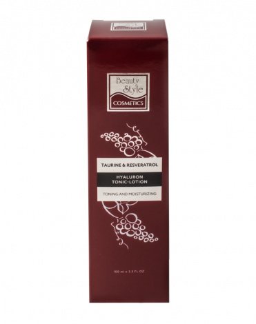 Гиалуроновый тоник "Taurine & Resveratrol" 100 мл Beauty Style 4