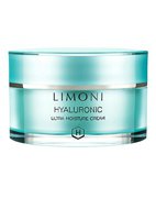 Ультраувлажняющий крем для лица с гиалуроновой кислотой Hyaluronic Ultra Moisture Cream Limoni, 50 мл Ультраувлажняющий крем для лица с гиалуроновой кислотой Hyaluronic Ultra Moisture Cream Limoni, 50 мл