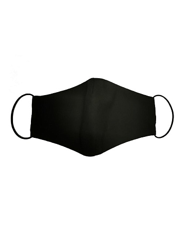 Маска многоразовая защитная (цвет черный), 1 шт 2