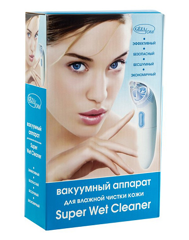 Аппарат "Вакуумная чистка лица" Super Wet Cleaner, Gezatone 4