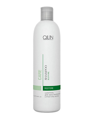 Шампунь для восстановления структуры волос Restore Shampoo, Ollin 1