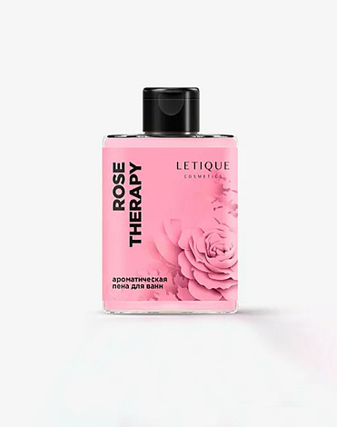 Ароматическая пена для ванн ROSE THERAPY, LETIQUE COSMETICS 1