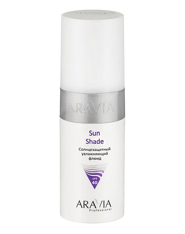 Солнцезащитный увлажняющий флюид (для тела и лица) Sun Shade SPF-40, ARAVIA Professional, 150 мл 1