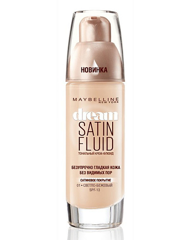 Тональный крем Dream Satin Fluid, MAYBELLINE 1