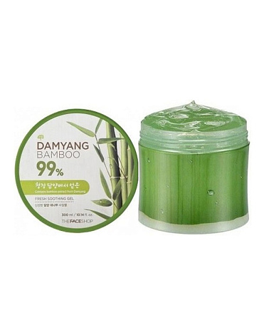 Освежающий гель с экстрактом бамбука Damyang Bamboo Fresh Soothing Gel, The Face Shop, 300 мл 2